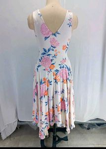 New Crawl Neck Floral Dress