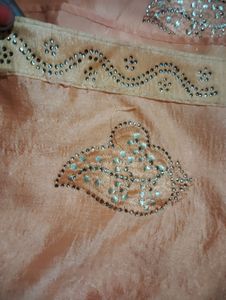 Stone Work Saree
