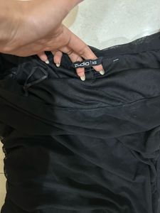 Chic Black Off-Shoulder Dress