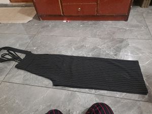 Dungree High Waist Pant