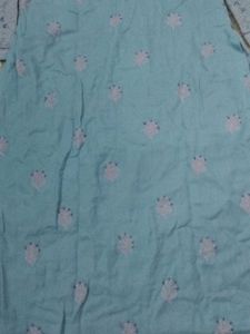 Elegant Blue embroidered Kurta