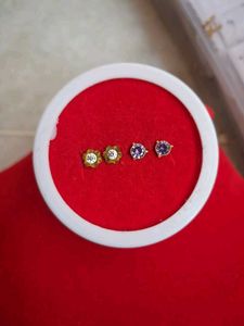 Flower Stud Earrings 2 Pair