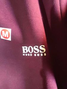 Maroon BOSS Hoodie
