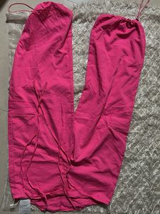 Hot Pink Parachute Pants