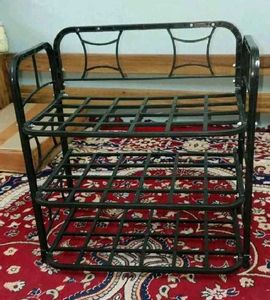 Heavy Duty Plastic Shoe Rack - 3 Tier