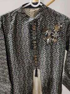 Designer Ethnic Gown With Jacket