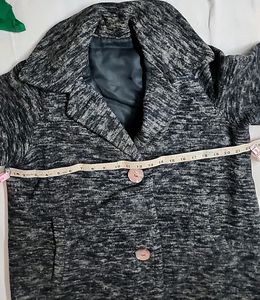 New Black Overcoat(Heavy Material)