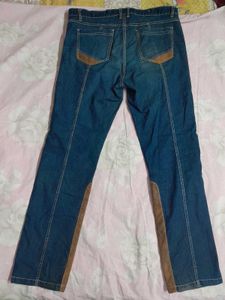 Cowboy Suede Denim Jeans
