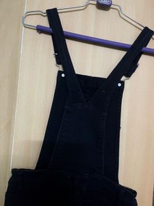 FLASH SALE Black Denim Dungaree @290