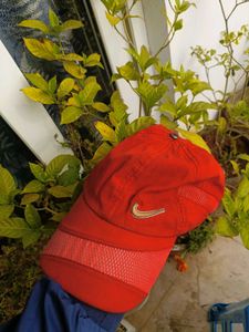 Nike Red Cap