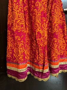 Ethnic Multicolour Embroidered Kurta