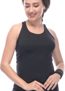 Black Racerback Tank Top