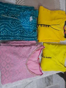 4 Used Kurtis