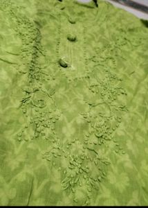Lime Green Kurti