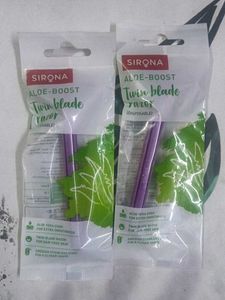 Sirona Aloe-Boost Twin Blade Razors (2)