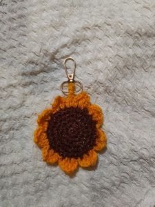 Sunflower Keychain