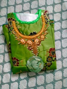 Beautiful baby frock for 3 to 6 months