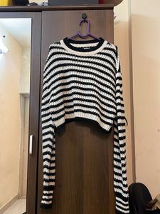 Striped Knit Sweater