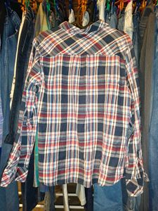 Plaid Flannel Shirt 32-34 inches