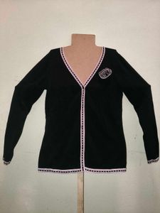Black Coat Sweater