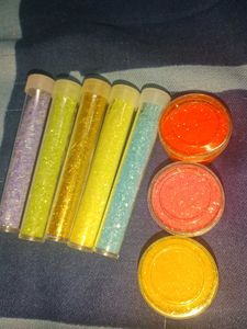 Glitter Tubes &amp; Pots Set