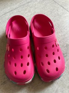 Aqualite Pink Crocs Women