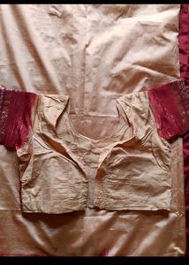 Free Jwellery Set Saree with blouses For Women