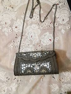 Vintage Metal Clutch