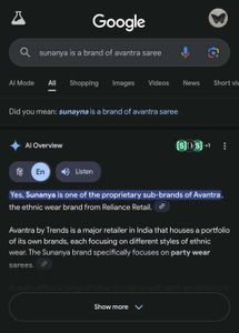SUNANYA BY Avantra beautiful peach pink saare