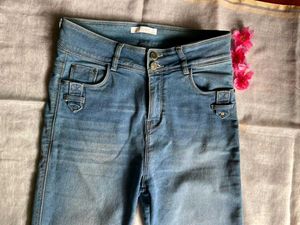 Light Wash Denim Jeans
