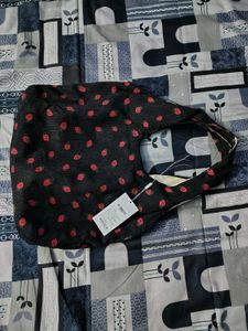Savana Strawberry Print Tote Bag