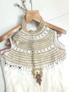 Elegant Ethnic Gown with Embellishments