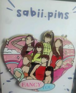 Kpop Twice Fancy You Hard Enamel Pin
