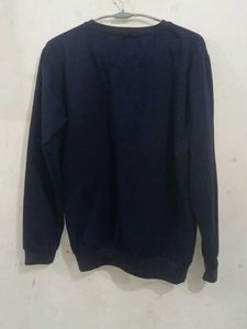 Zara Basic Navy Long Sleeve Top