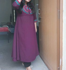 Beautiful Anarkali Kurta💜