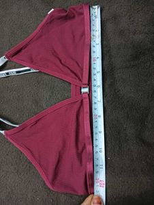 Burgundy💚 Bralette