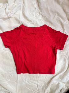 Bonkers Corner Red &amp; Blue Crop Tops