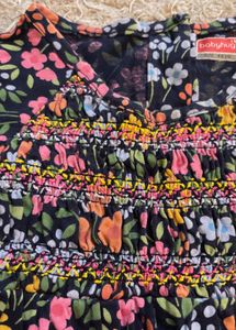 Babyhug Floral Girls Dress