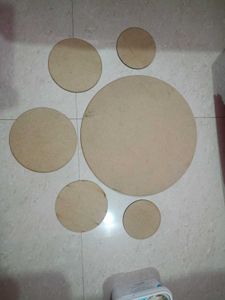 Combo Of 5 Round Shape Mdf Boards