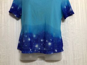 Blue Short Sleeve Top