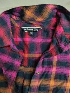 Roadster Checked Oversized  Shirt