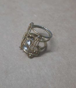 Wide Spiral Ring