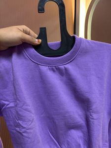 Purple Sweatshirt