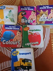 My First Board Book Set - 6 Books