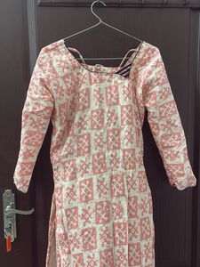 Peachy Printed Ethnic Kurta