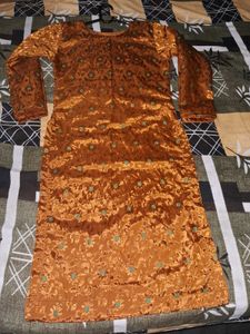 Haldi Aesthetic Kurta Plazoo Set🤎✨