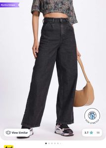 Stylish Black baggy  Jeans