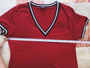 Shein Smart V-neck T-shirt for Women