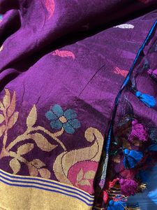 Light Bengal Cotton Handloom Saree