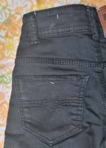 Boys - For 4-5 Years - Black COTTON Pant